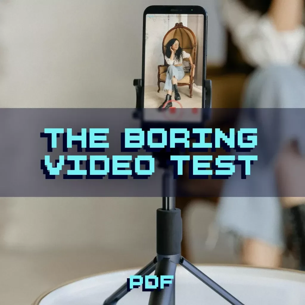 The Boring Video Test Checklist: Master Engaging Content