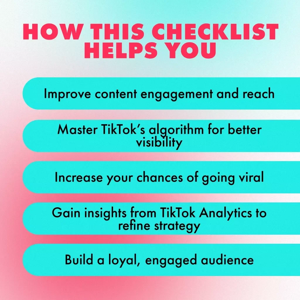Mastering the TikTok Algorithm: A Step-by-Step Checklist to Boost Your Visibility and Reach