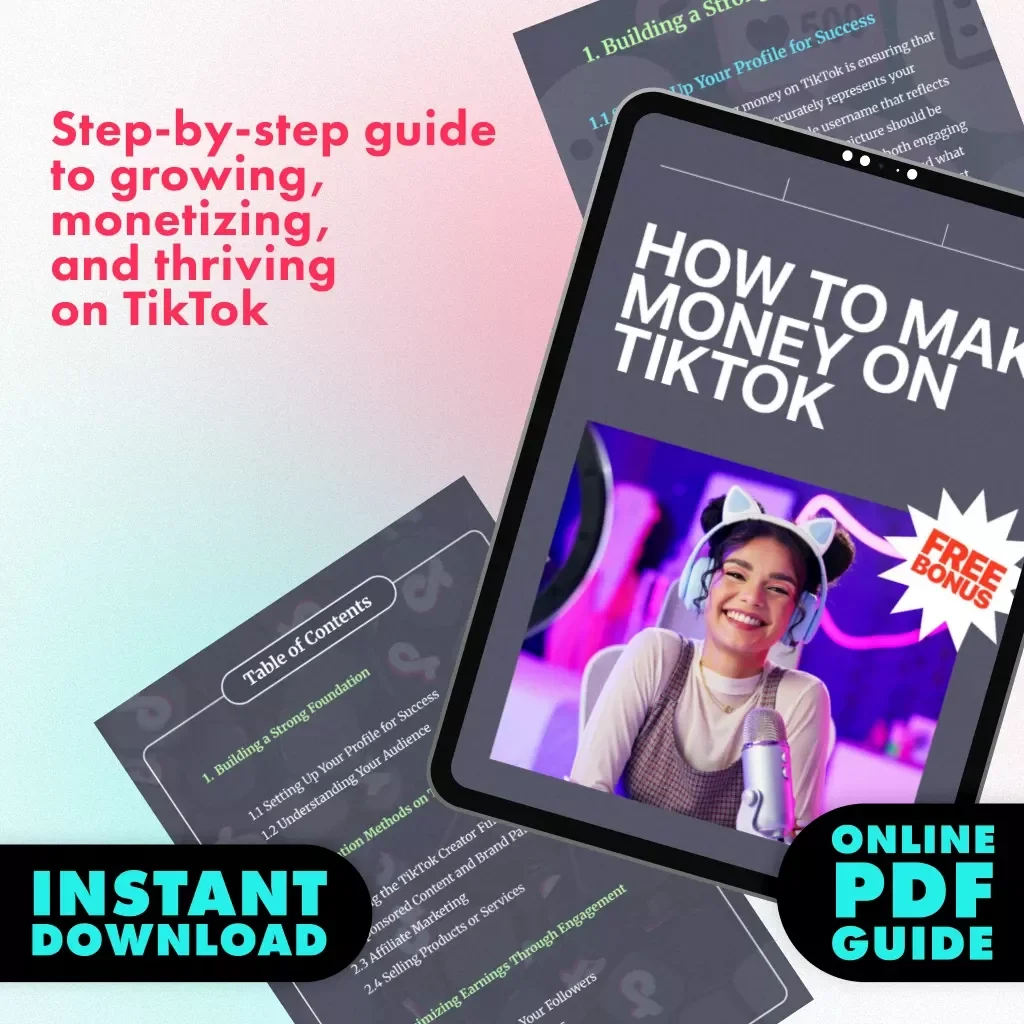 How to Make Money on TikTok | Digital Download Guide for Beginners & Creators | Proven Ways to Make Money on TikTok with Step-by-Step Tips