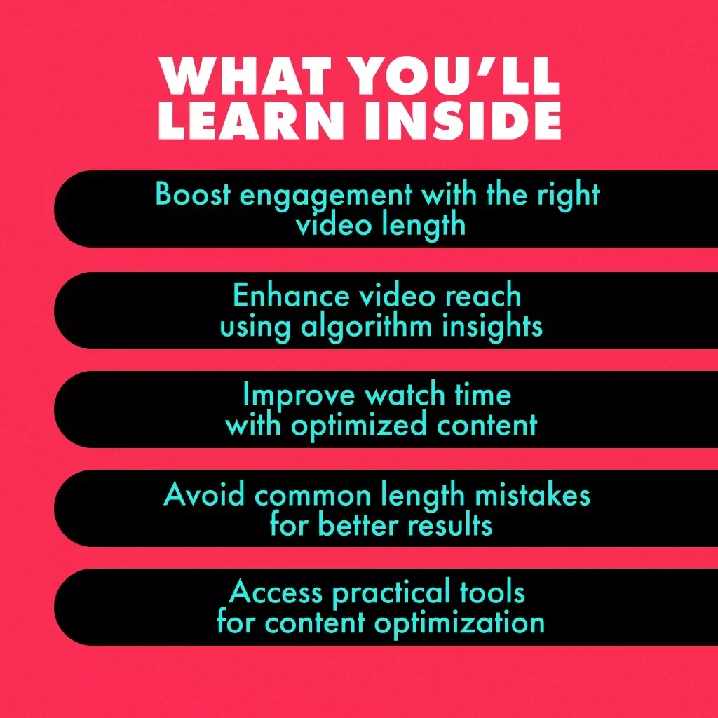 TikTok Time: Unlocking the Perfect Video Length for Maximum Reach & Watch Time - Guide for Best TikTok Video Length