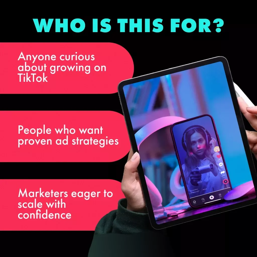 TikTok Ads Unlocked: A Creative Marketer’s Playbook | Digital Guide for TikTok Advertising Success | eBook & Marketing Strategy Checklist for Brands & Entrepreneurs
