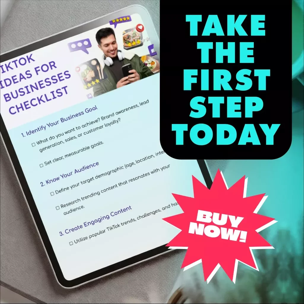 TikTok Ideas for Businesses Checklist – A Complete Guide to Boost Your Business on TikTok