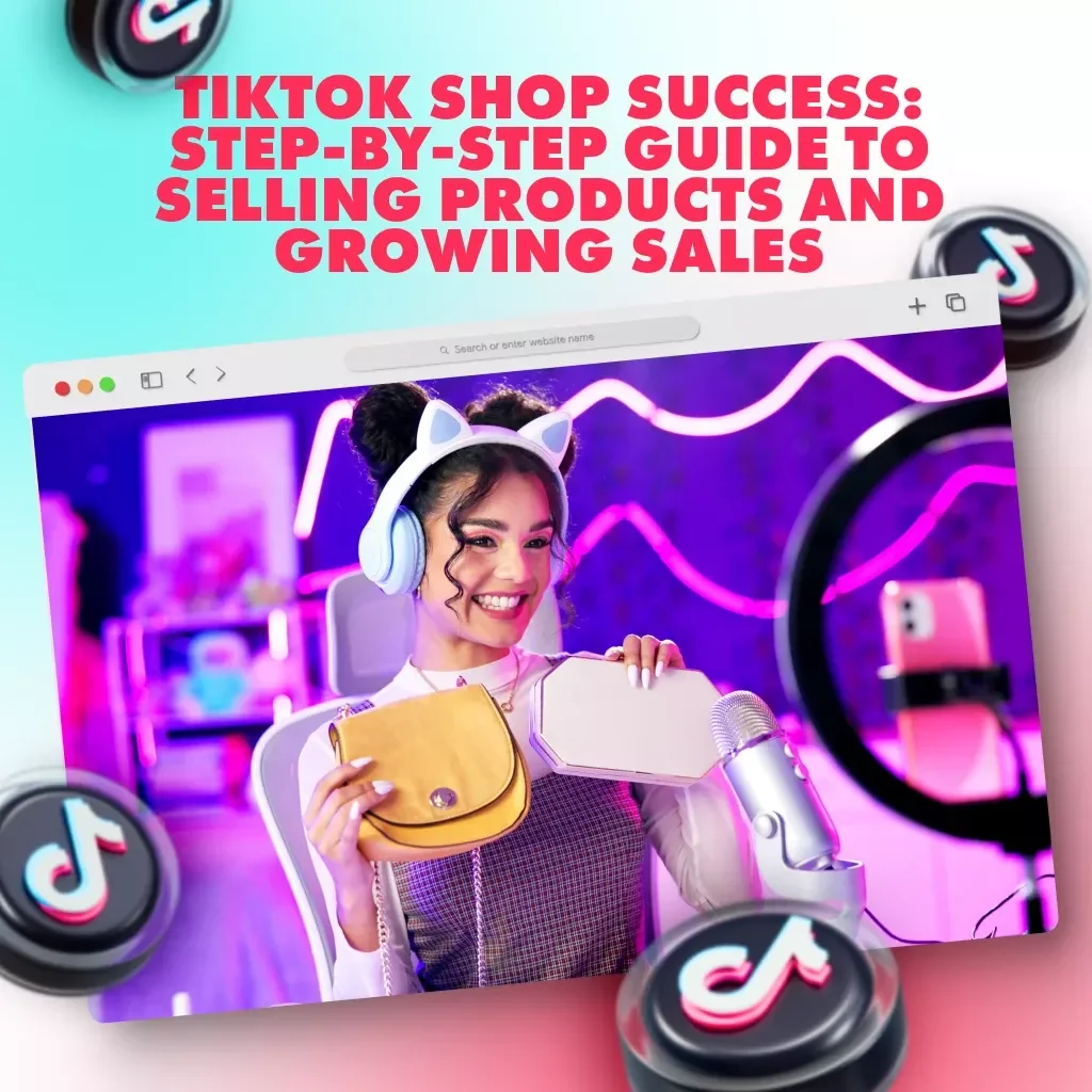 TikTok Shop Success: Step-by-Step Guide to Selling Products and Growing Sales | How to Sell Products on TikTok Shop | eBook, Digital Download, PDF Marketing Guide