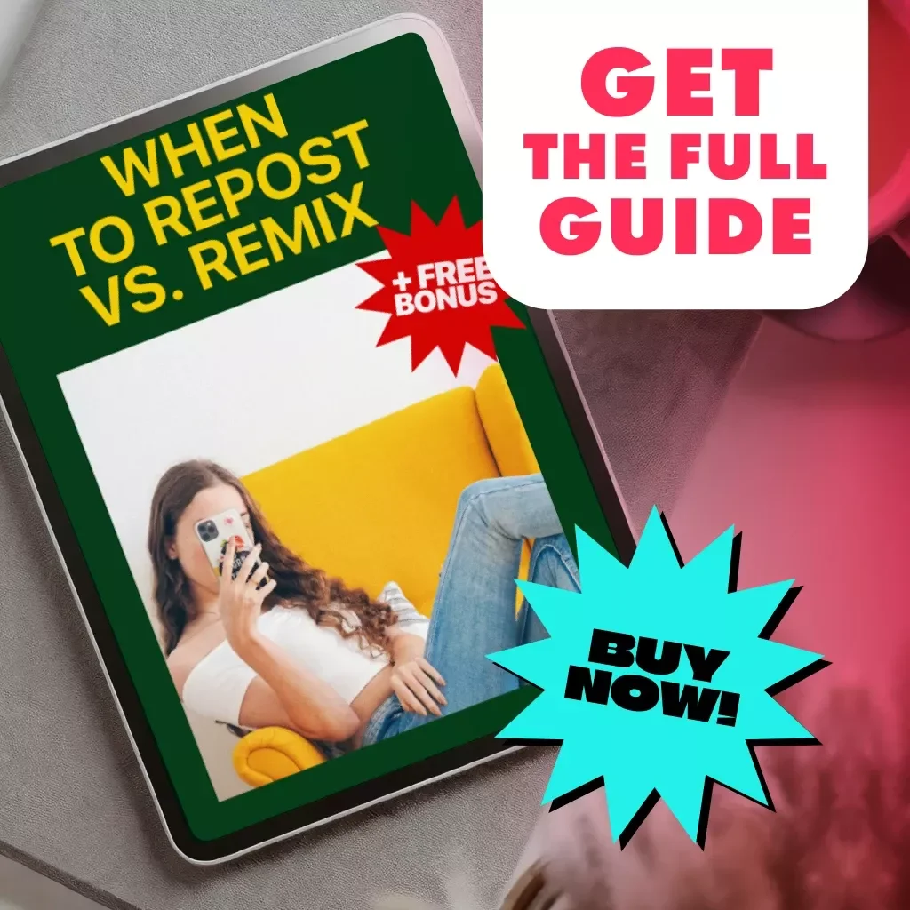 When to Repost vs. Remix Your Own Content Guide: Master Content Repurposing for Maximum Engagement