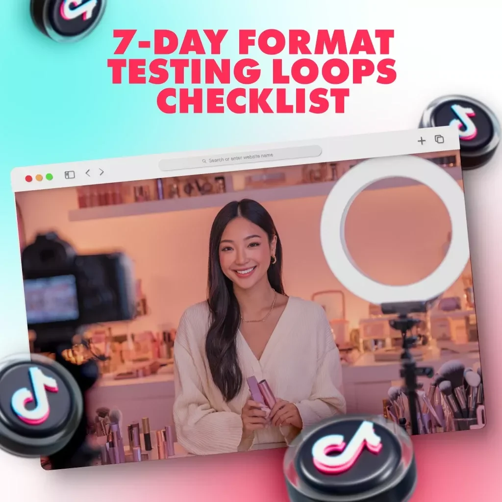 7-Day Format Testing Loops Checklist - Boost Engagement & Conversions with Easy-to-Follow Daily Content Testing