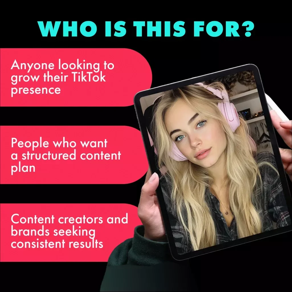 90-Day TikTok Content Calendar Checklist - Plan & Grow Your TikTok Strategy