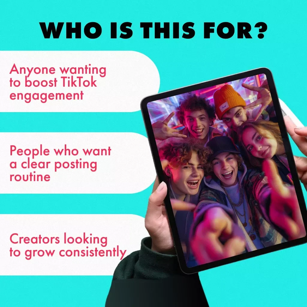 The Ultimate TikTok Posting Checklist | Digital Download Social Media Growth Guide for Engagement, Followers & Content Strategy