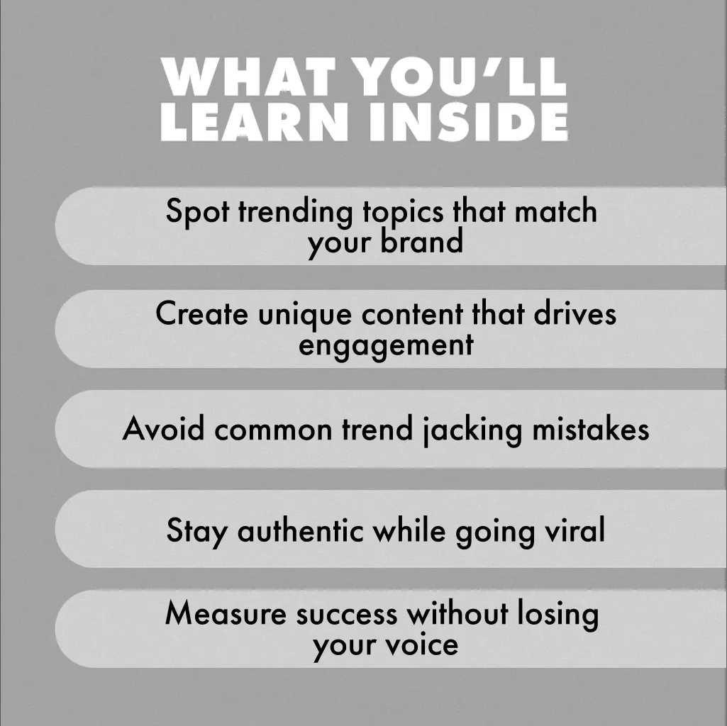 Trend Jacking 101: Ride the Wave, Don’t Copy the Tide – Go Viral Without Copying
