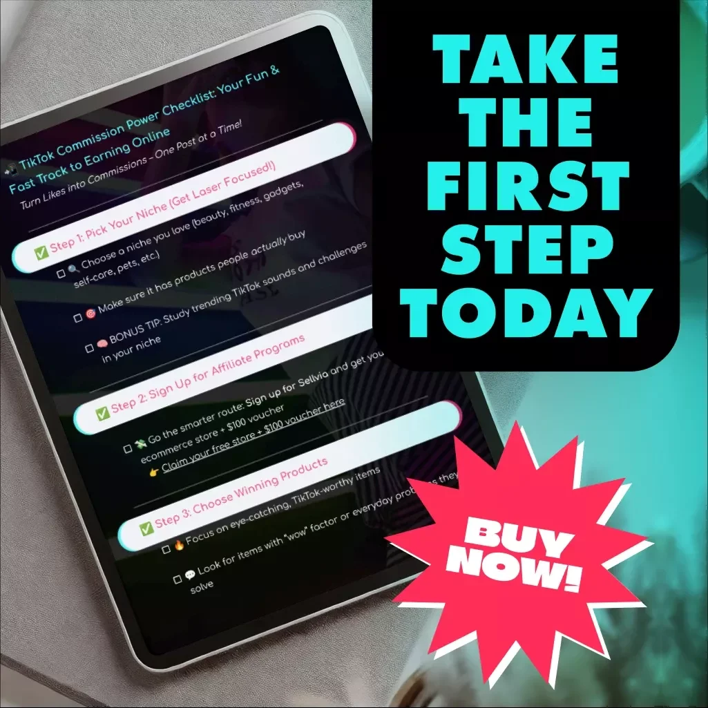 TikTok Commission Power Checklist: Your Fun & Fast Track to Earning Online