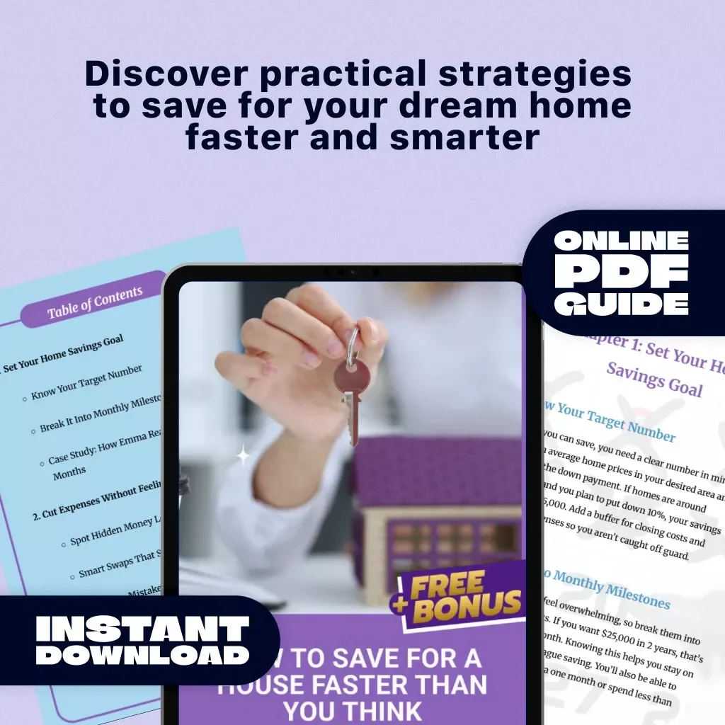 How to Save for a House Faster Than You Think: The Ultimate Guide to Reaching Your Home Savings Goals Faster