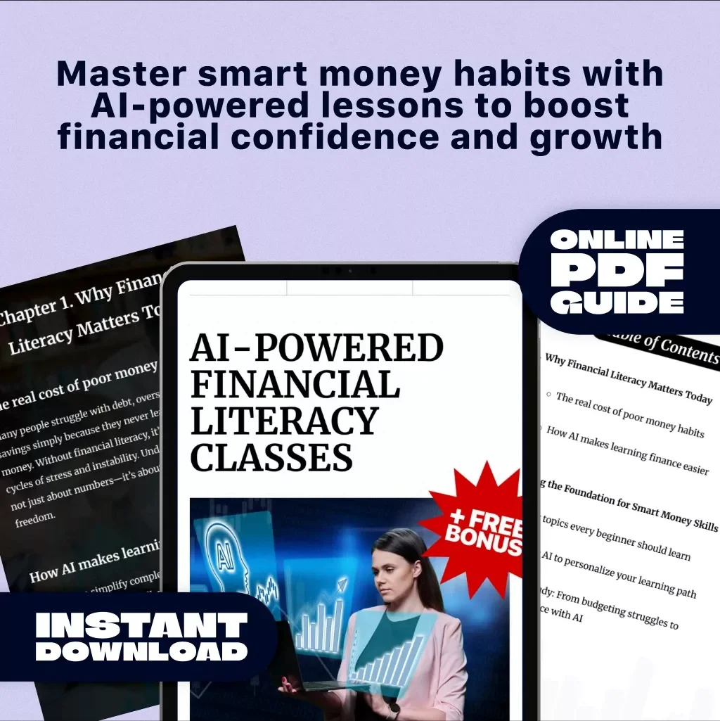 AI-Powered Financial Literacy Classes: Master Smart Money Skills & Build Confidence for the Future