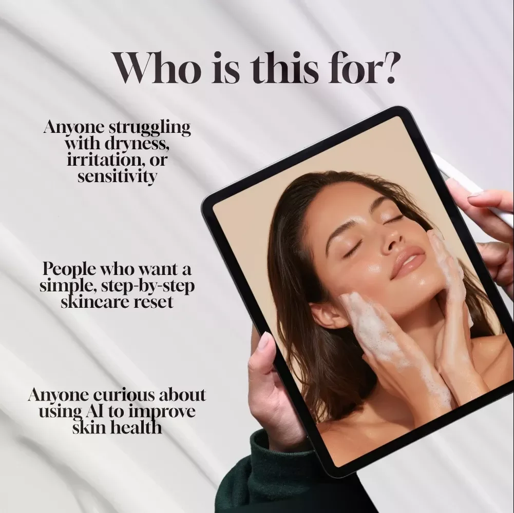 Skin Barrier Repair: 7-Day Skin Reset | Digital Skincare Guide, eBook, Skincare Routine Reset, Skin Healing Checklist