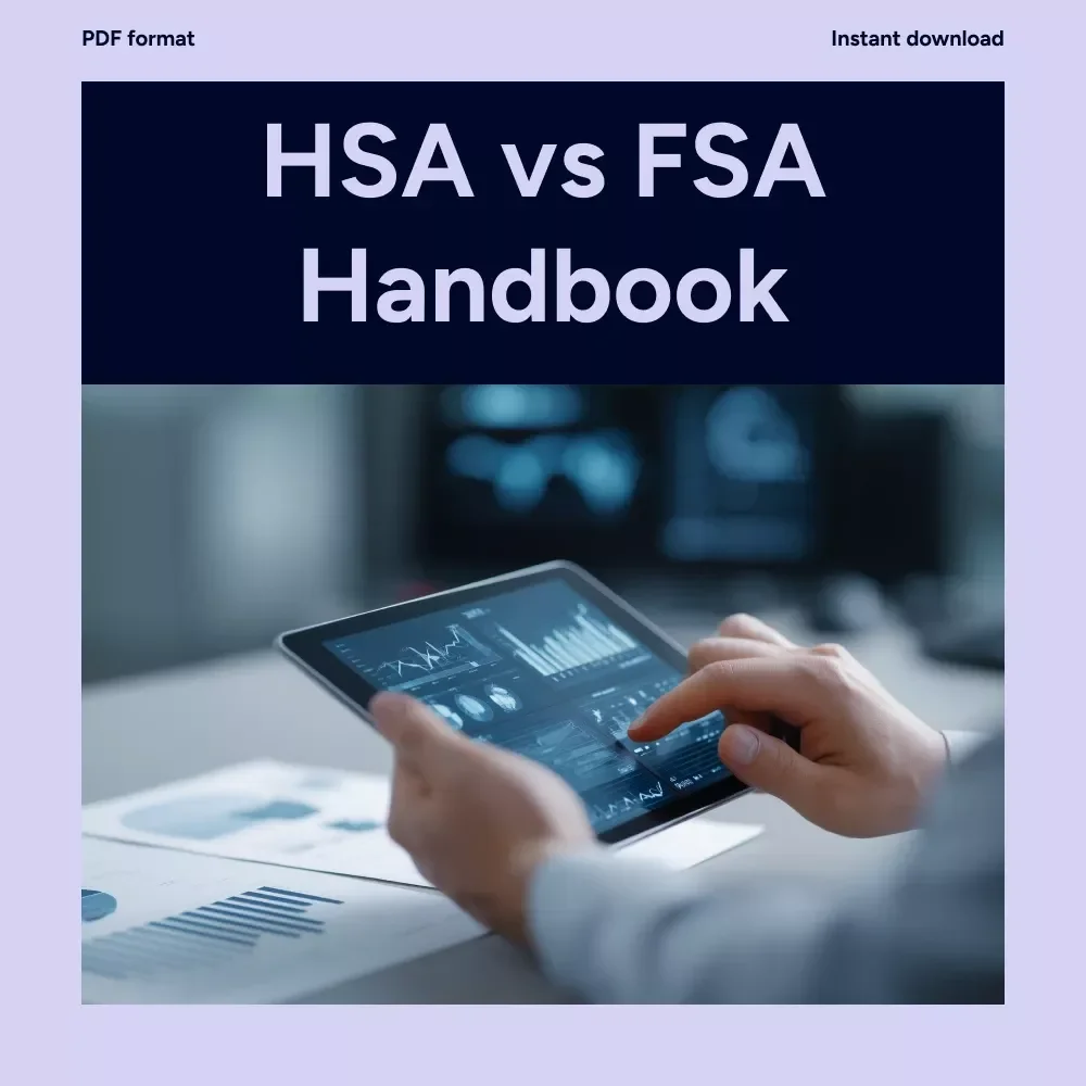 HSA vs FSA Handbook: Pick, Fund, Spend - The Ultimate Guide to Choosing, Funding, and Spending Your HSA & FSA Accounts
