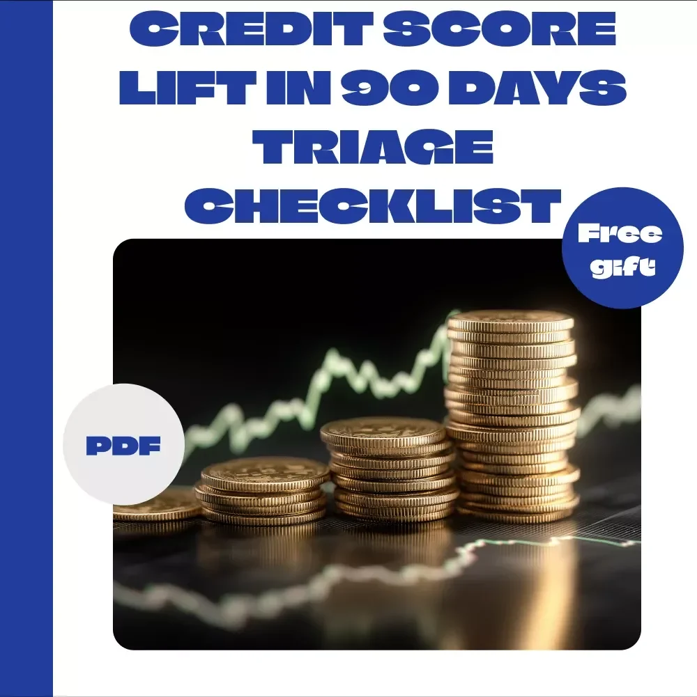 Credit Score Lift In 90 Days Triage Checklist - Boost Your Credit Score with This Simple 90-Day Plan