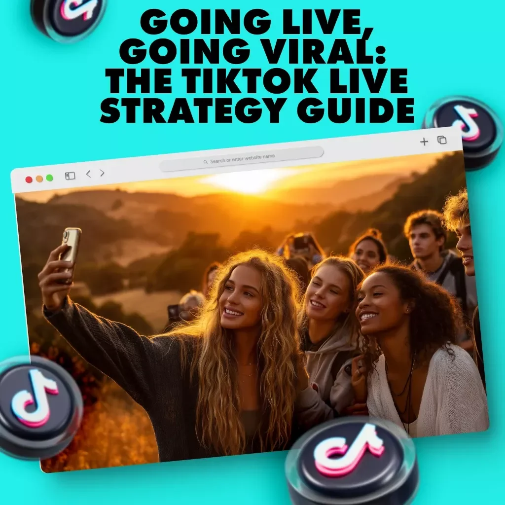 Going Live, Going Viral: The TikTok Live Strategy Guide | Digital Download eBook | Social Media Growth & Monetization Tips | TikTok Live Strategy for Creators & Influencers