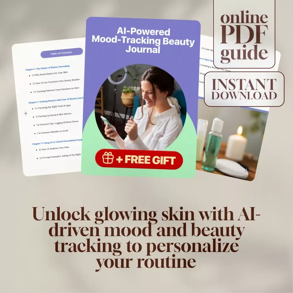 AI-Powered Mood-Tracking Beauty Journal: Personalized Beauty Insights for Glowing Skin