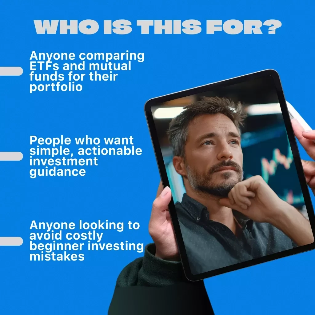 ETF vs Mutual Funds Cheat Sheet: Which Works for You? | Digital Download Guide for Beginners, Investors & Finance Enthusiasts | eBook, Checklist & Step-by-Step Investing Framework