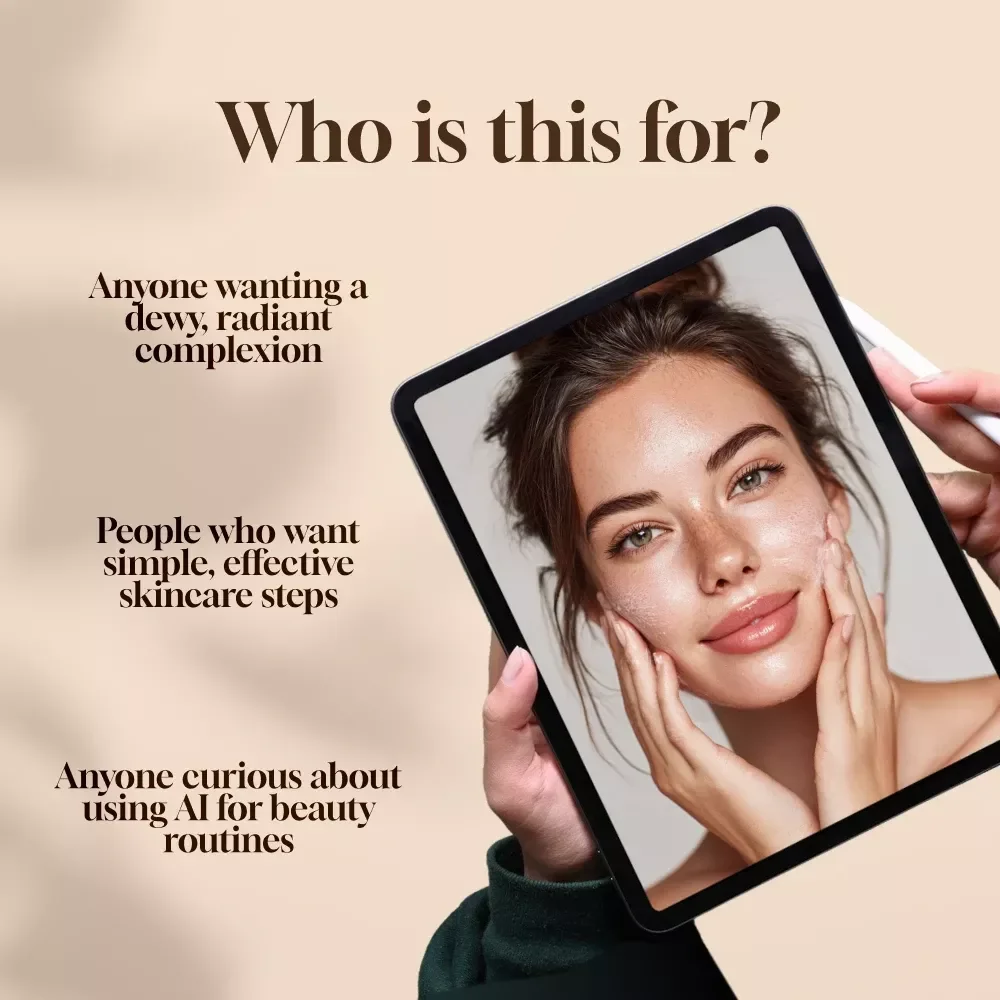 Glass Skin At Home: Simple Steps That Actually Work | Skincare Guide, Korean Beauty Routine, Digital Download eBook for Glowing Skin