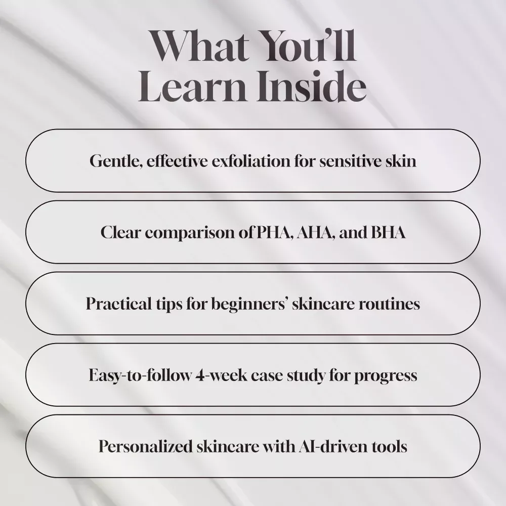 PHA for Beginners: Gentle Daily Texture Fixer Guide - Exfoliation & Skincare Routine for Smooth, Radiant Skin
