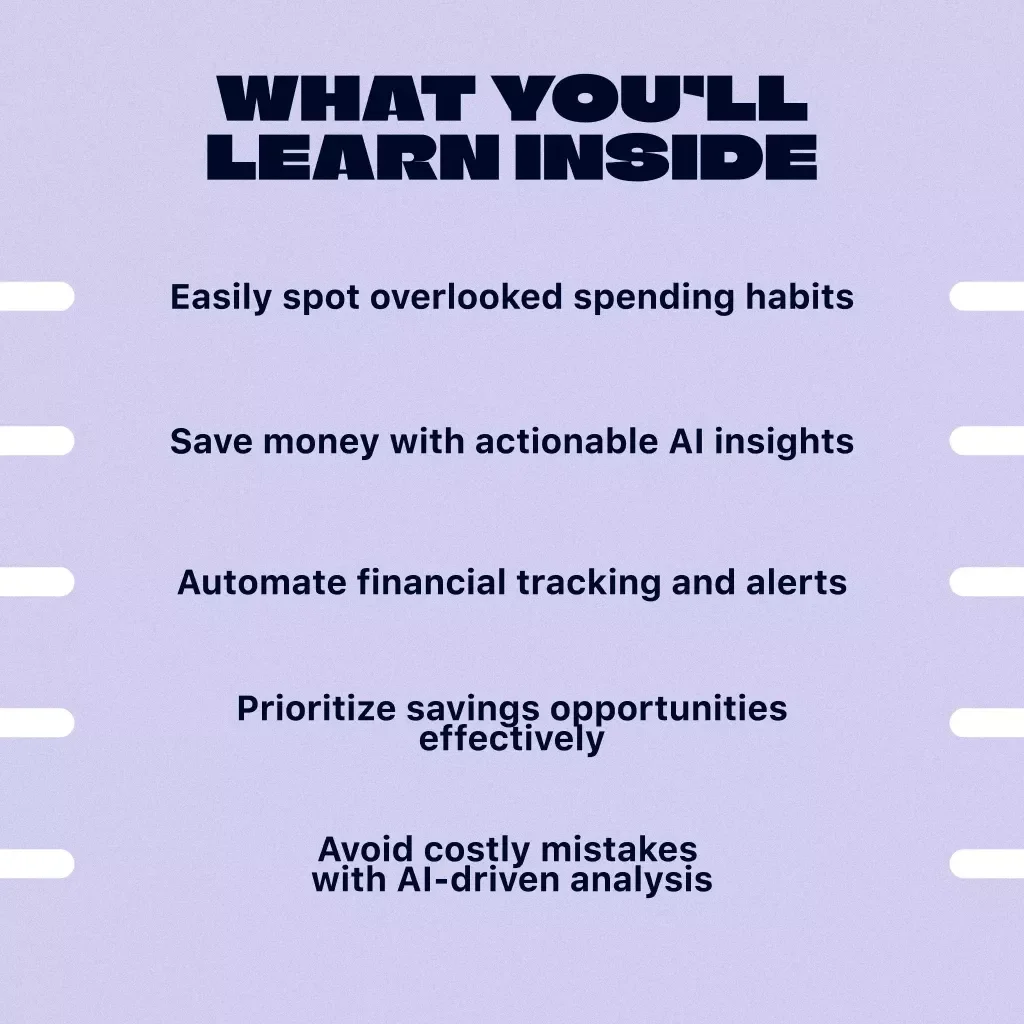 How to Use AI to Find Hidden Spending Leaks – A Practical Guide to Saving Money with AI Tools