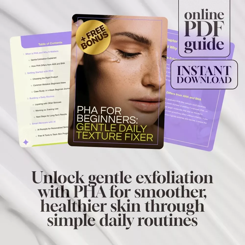 PHA for Beginners: Gentle Daily Texture Fixer Guide - Exfoliation & Skincare Routine for Smooth, Radiant Skin