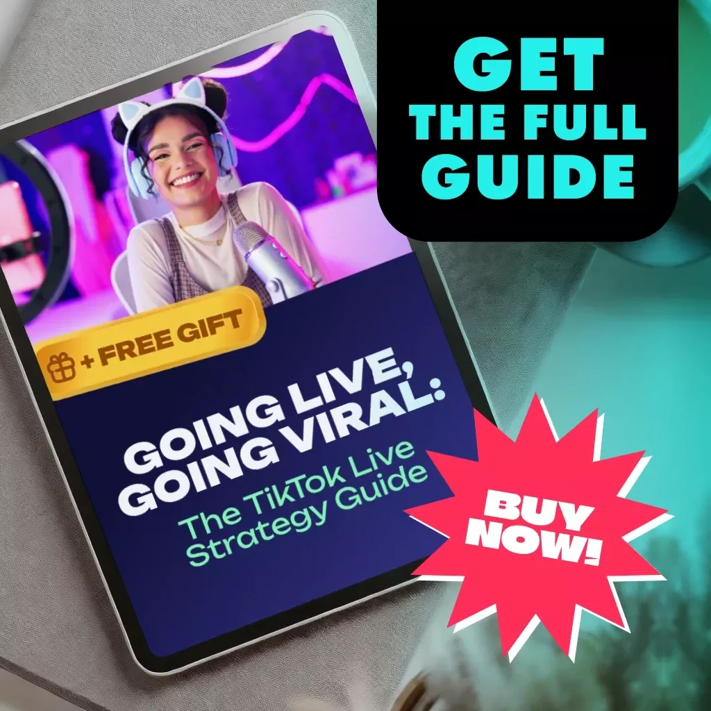 Going Live, Going Viral: The TikTok Live Strategy Guide | Digital Download eBook | Social Media Growth & Monetization Tips | TikTok Live Strategy for Creators & Influencers