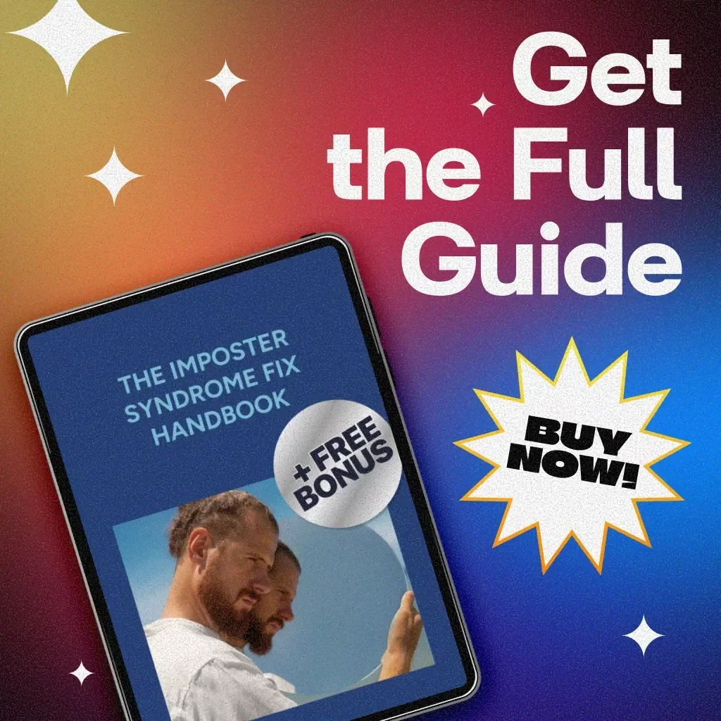 The Imposter Syndrome Fix Handbook | Digital Download Guide for Confidence, Mindset, and Personal Growth | Self-Help eBook, Checklist & AI Tools | KEYWORDS