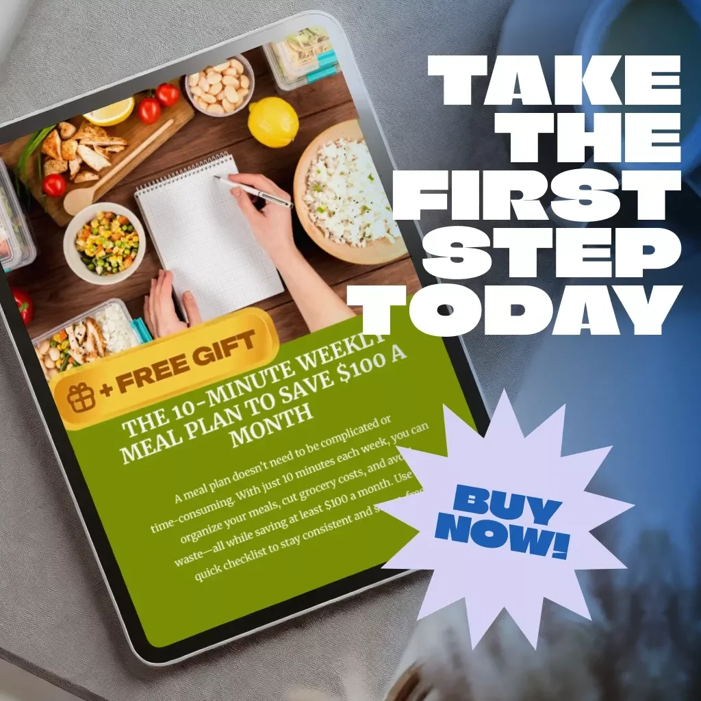 The 10-Minute Weekly Meal Plan to Save $100 a Month - Budget-Friendly Meal Prep Checklist