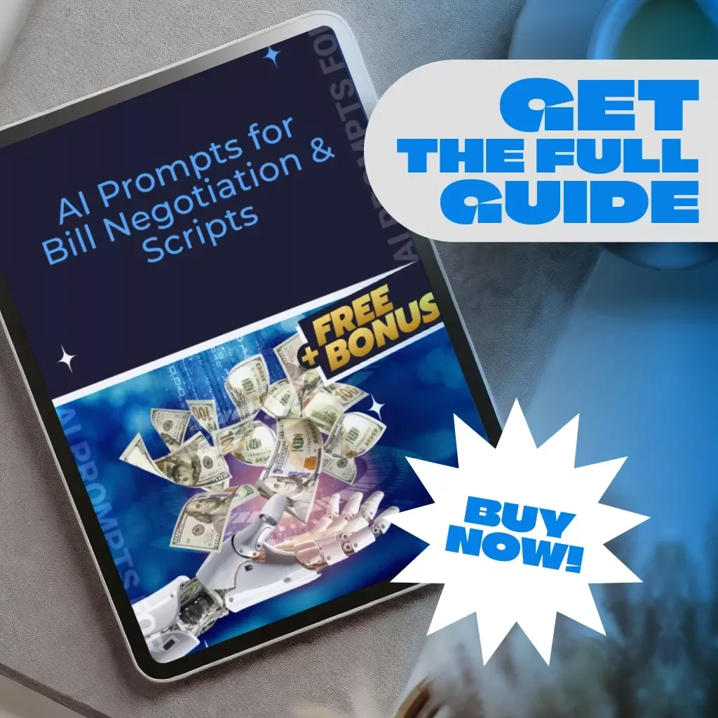 AI Prompts for Bill Negotiation & Scripts Guide - Save Money with AI Negotiation Strategies