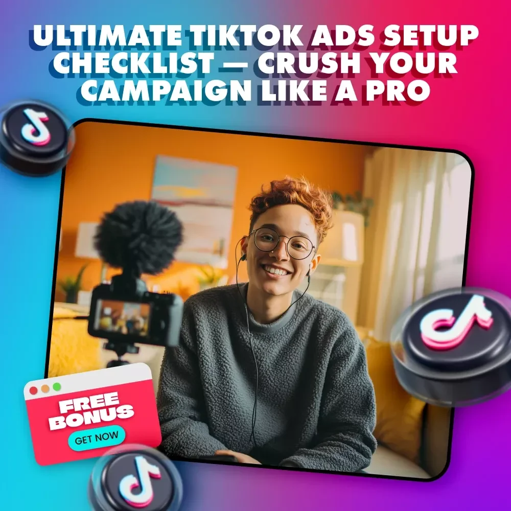 Ultimate TikTok Ads Setup Checklist — Crush Your Campaign Like a Pro! | TikTok Ads Setup Tutorial Digital Download, eBook, Guide
