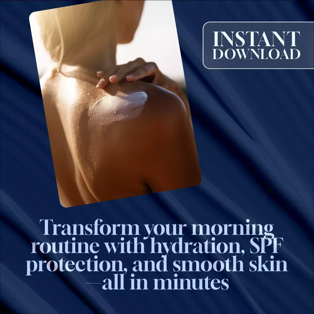 Morning Body Skincare Checklist: Hydrate, SPF, Smooth – A Simple Routine for Glowing Skin