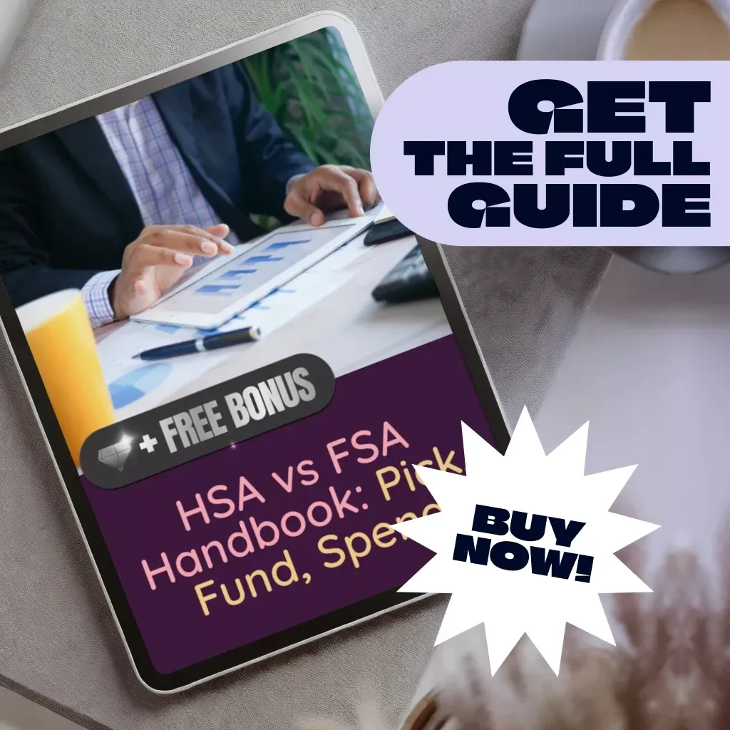 HSA vs FSA Handbook: Pick, Fund, Spend - The Ultimate Guide to Choosing, Funding, and Spending Your HSA & FSA Accounts