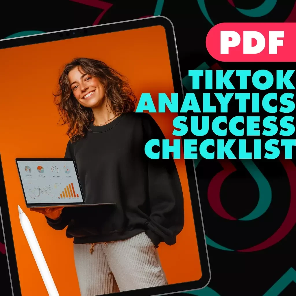 TikTok Analytics Success Checklist | Digital Download | Social Media Growth Guide | How to Check TikTok Analytics for Content Creators & Influencers