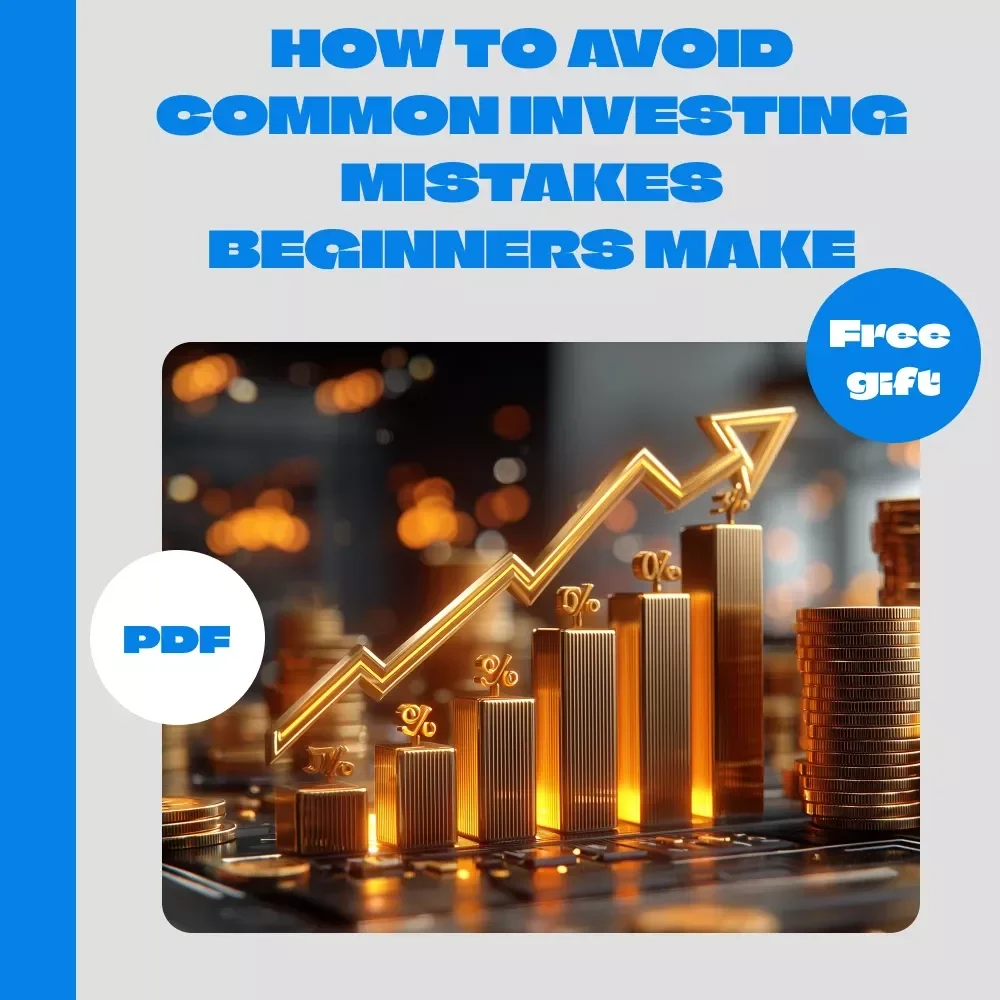 How to Avoid Common Investing Mistakes Beginners Make | Digital Download Checklist for Beginner Investors, Personal Finance Guide, Investment Planning eBook