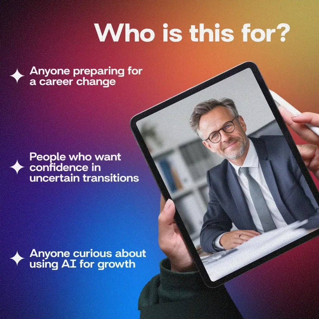 Mindset for Career Transitions Cheat Sheet | Career Change Guide, Confidence & Resilience eBook, AI-Powered Career Planning Digital Download