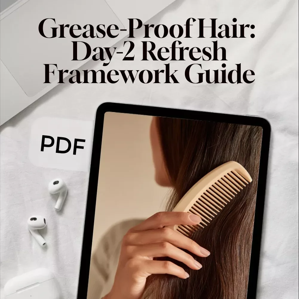 Grease-Proof Hair: Day-2 Refresh Framework Guide - Master Your Hair Routine with Quick Fixes, Styling Tricks, and AI Tips