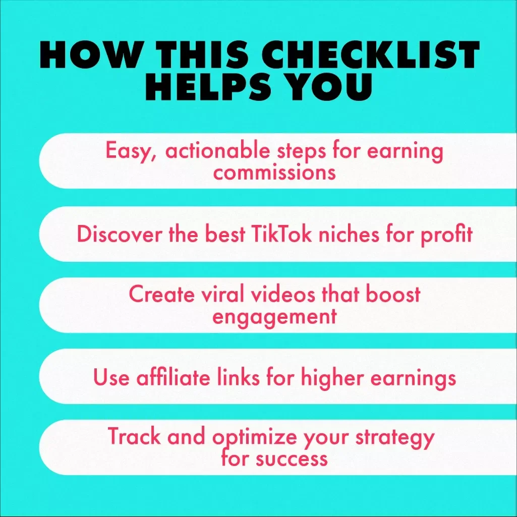 TikTok Commission Power Checklist: Your Fun & Fast Track to Earning Online