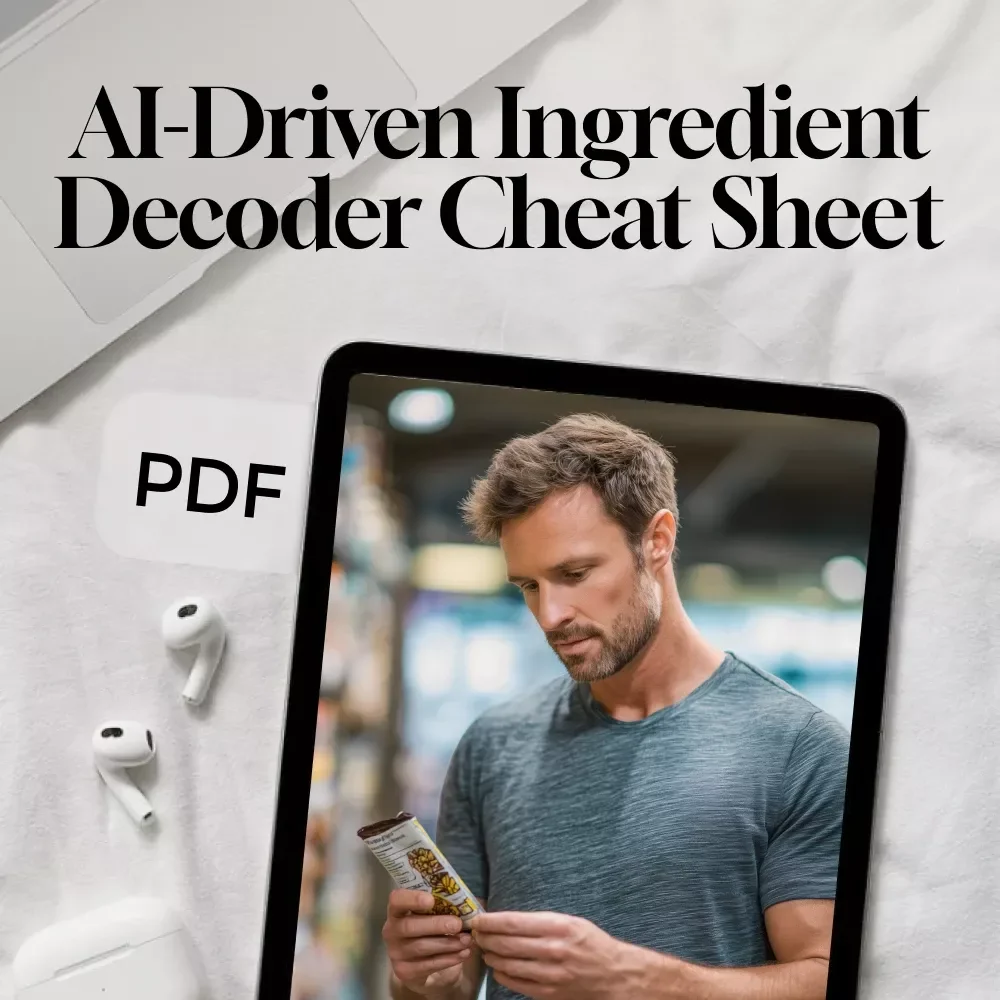 AI-Driven Ingredient Decoder Cheat Sheet: Unlock the Secrets of Food Labels and Make Smarter Choices