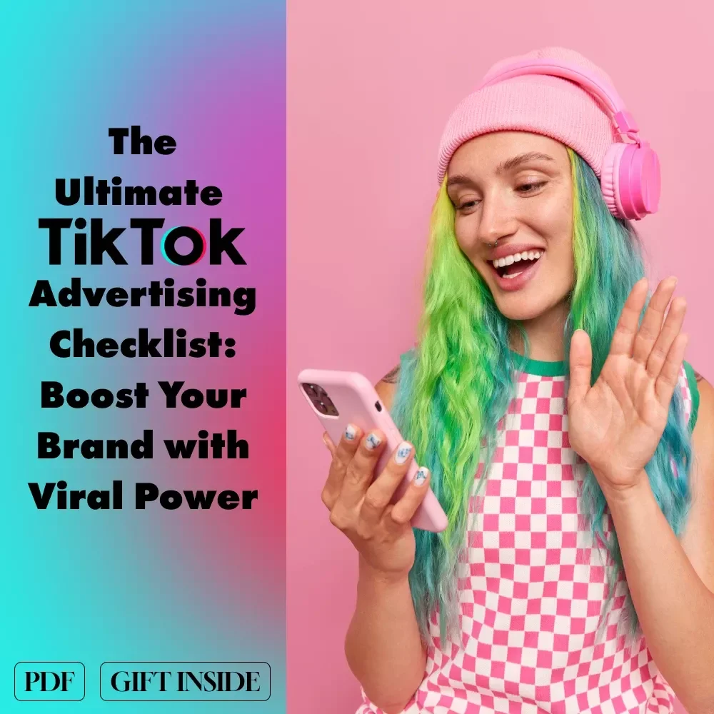 The Ultimate TikTok Advertising Checklist: Boost Your Brand with Viral Power! | Digital Download eBook Guide on How to Advertise on TikTok, Social Media Marketing Resource for Brands & Entrepreneurs
