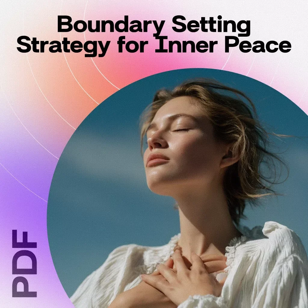 Boundary Setting Strategy for Inner Peace – Digital Guide to Setting Healthy Boundaries for Mental Well-Being, Emotional Balance, and Stress-Free Living