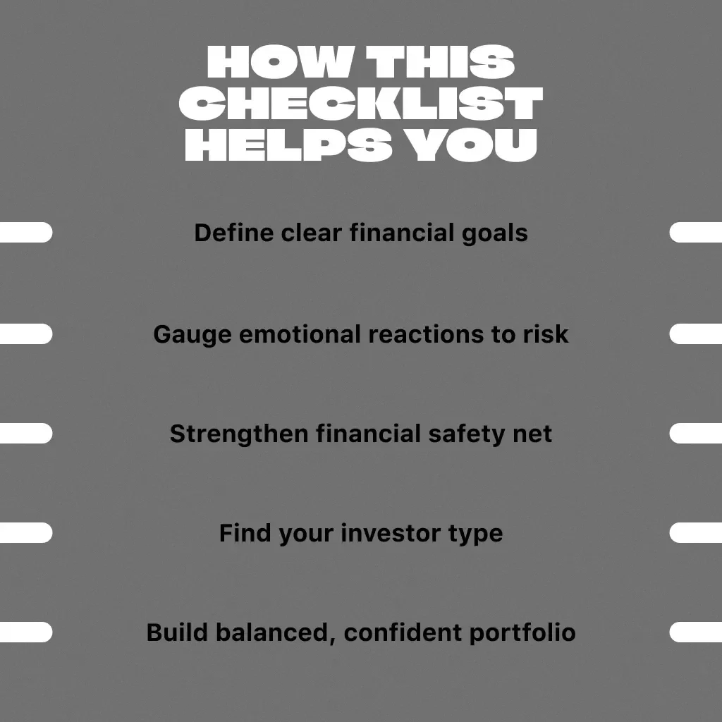 Understanding Risk Tolerance (With Quick Test) – Investing Checklist, Digital Download, Guide for Beginners, Financial Planning, Risk Management, eBook PDF
