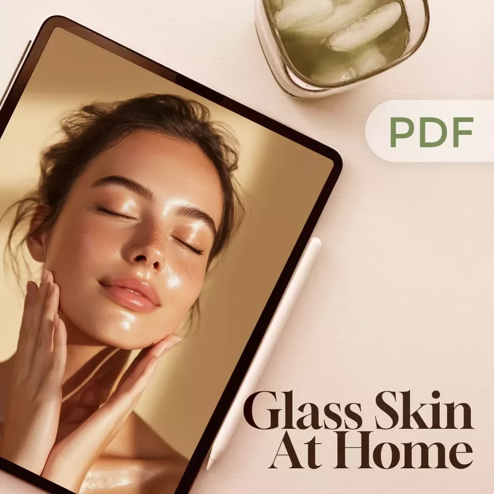 Glass Skin At Home: Simple Steps That Actually Work | Skincare Guide, Korean Beauty Routine, Digital Download eBook for Glowing Skin