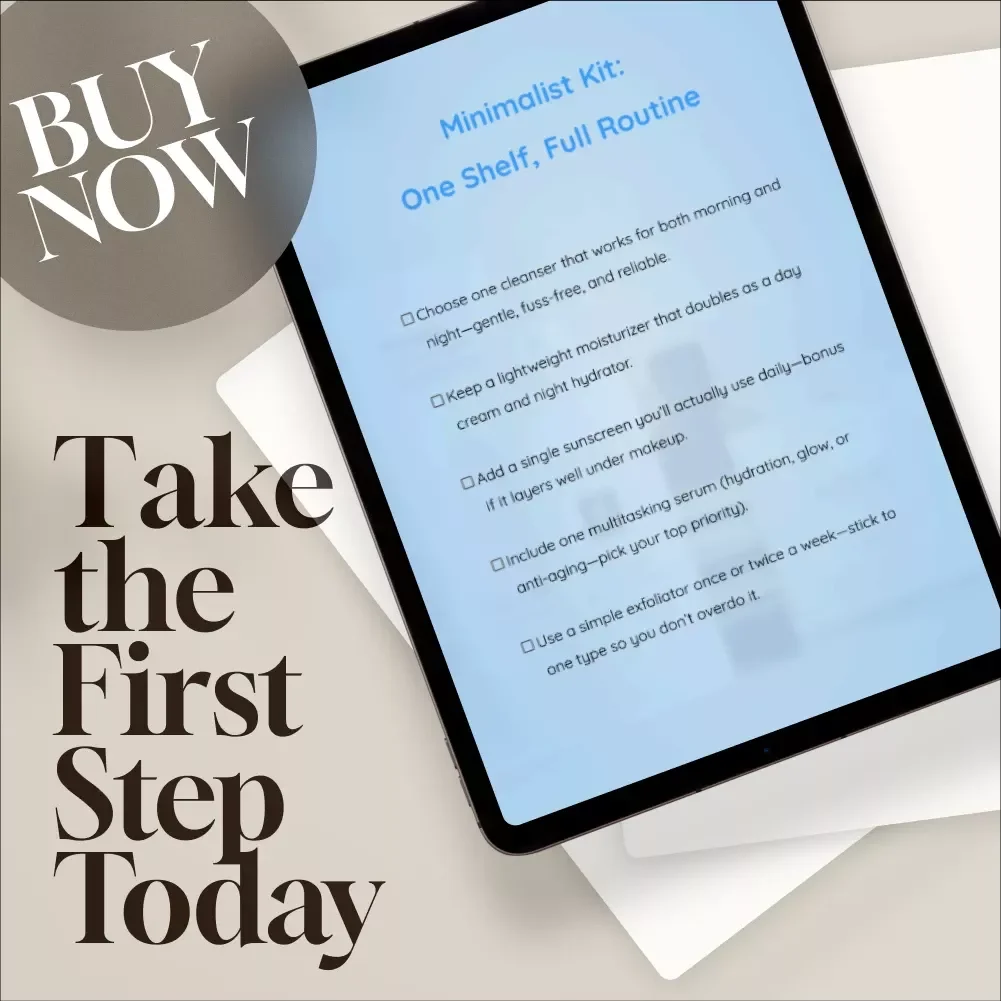 Minimalist Kit: One Shelf, Full Routine - Skincare & Beauty Guide