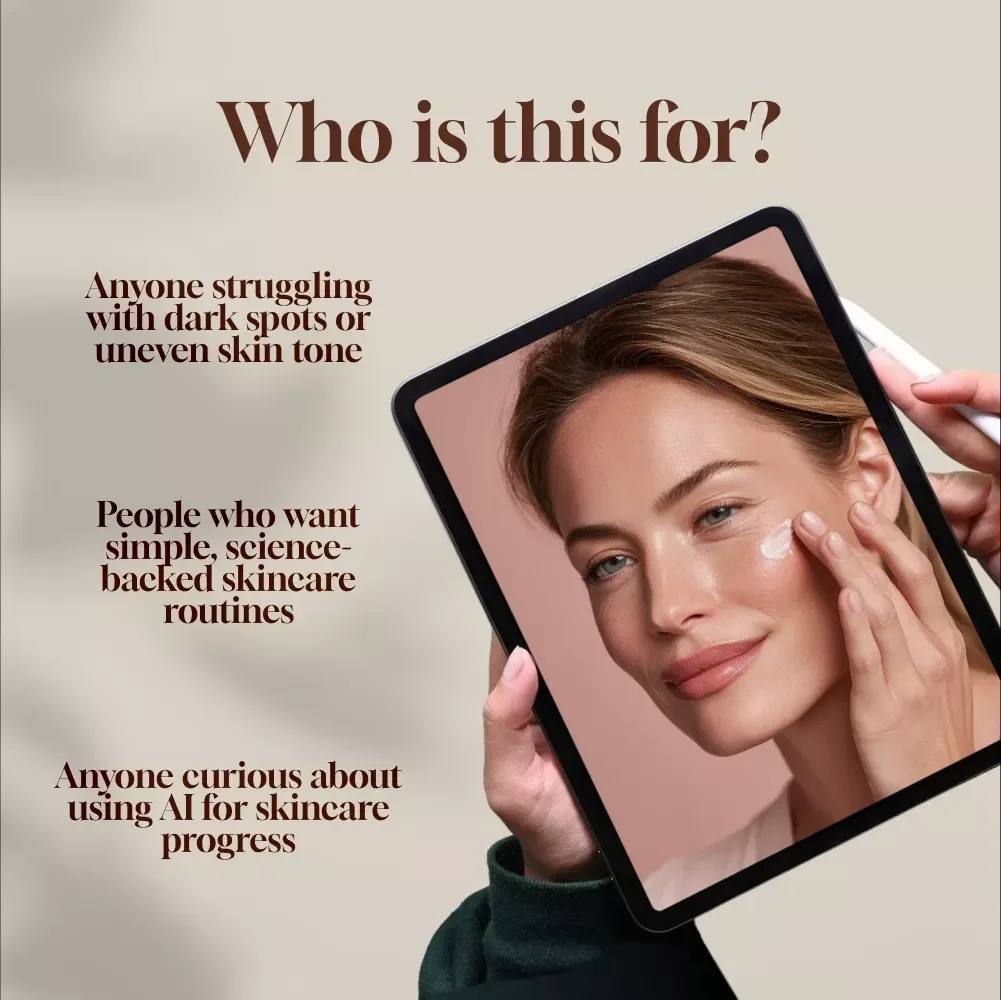 Hyperpigmentation Game Plan: Dark Spot Fix Map | Digital Skincare Guide, eBook, Routine & Checklist for Dark Spots, Uneven Skin Tone, Melasma & Post-Acne Marks