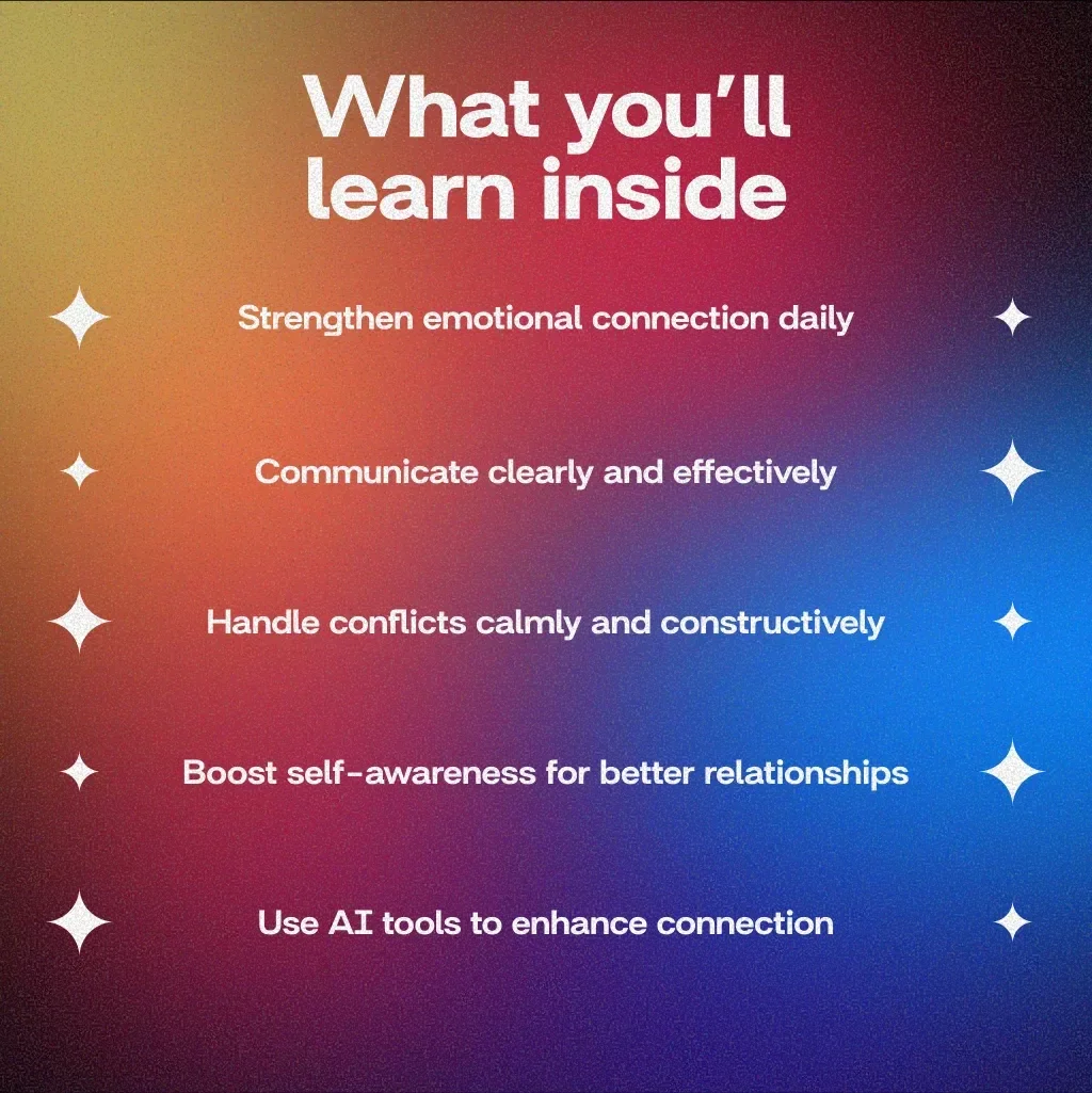 Mindset for Better Relationships Blueprint – Digital Guide to Transform Your Connections and Communication Skills