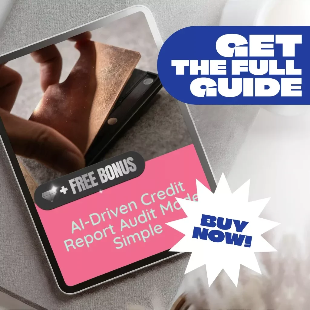 AI-Driven Credit Report Audit Guide: Step-by-Step eBook for Accurate Credit Analysis