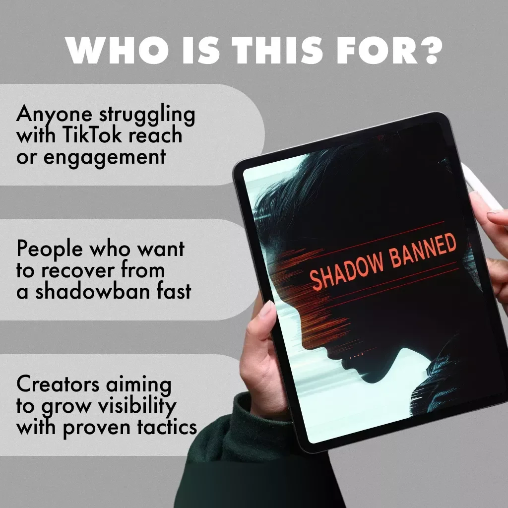 Shadowban Survival Kit: Your TikTok Comeback Checklist | How to Get Rid of Shadowban on TikTok Digital Download Guide