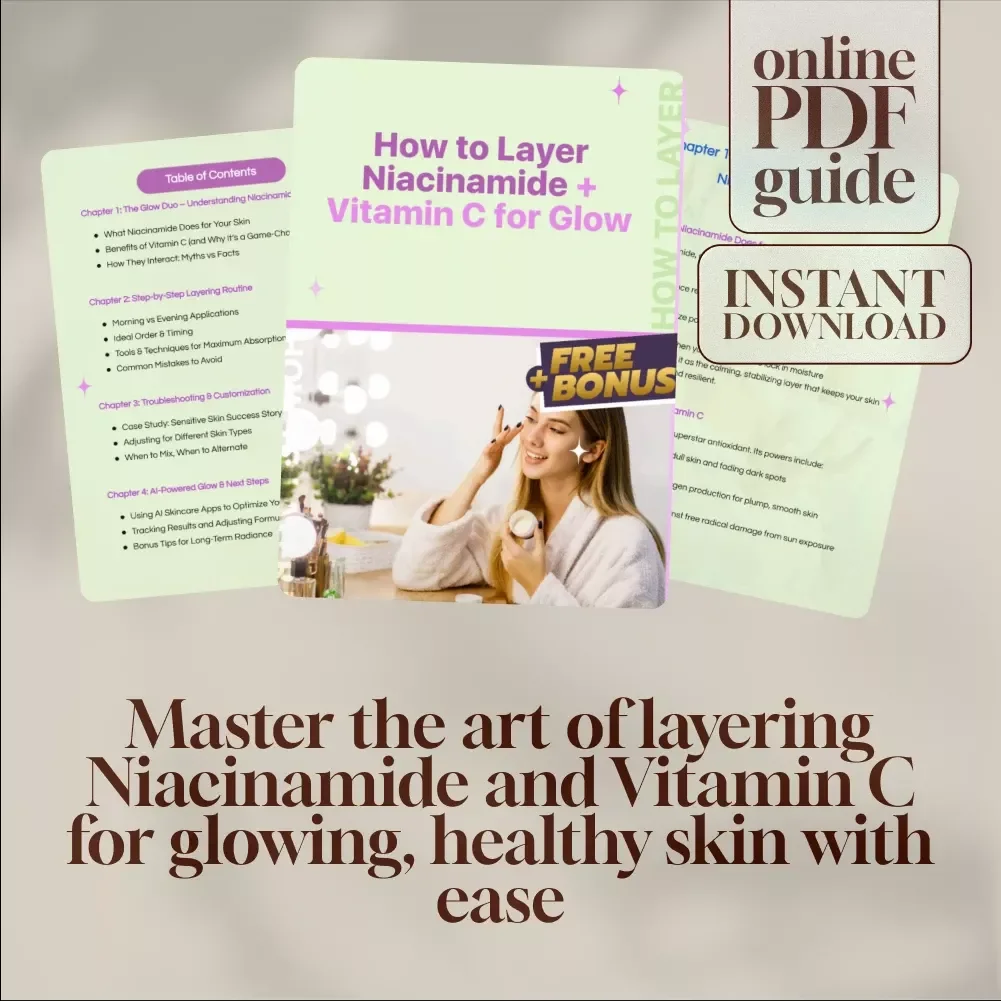 How to Layer Niacinamide + Vitamin C for Glow: The Ultimate Skincare Guide for Radiant Skin