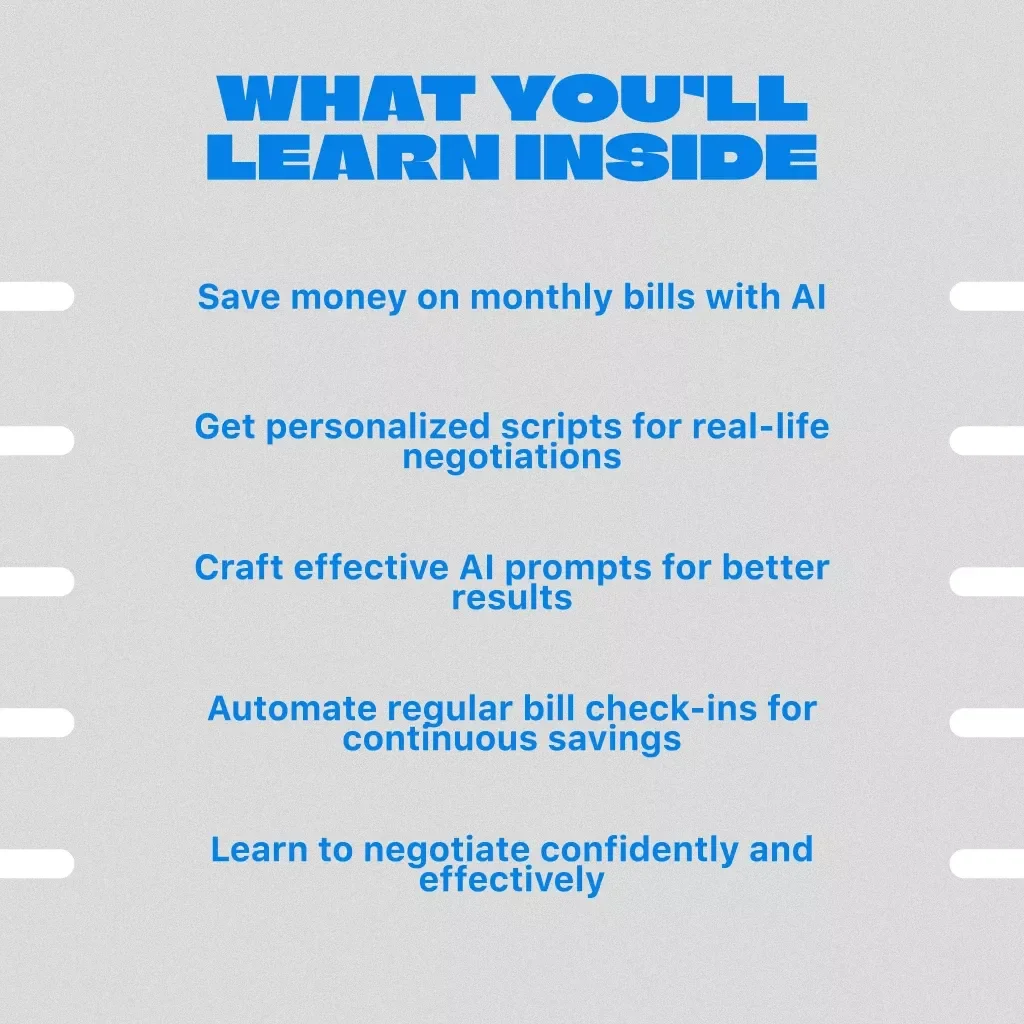 AI Prompts for Bill Negotiation & Scripts Guide - Save Money with AI Negotiation Strategies