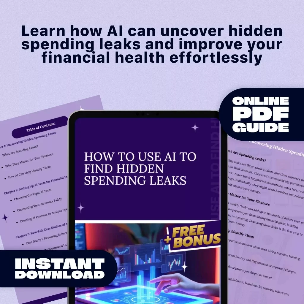 How to Use AI to Find Hidden Spending Leaks – A Practical Guide to Saving Money with AI Tools